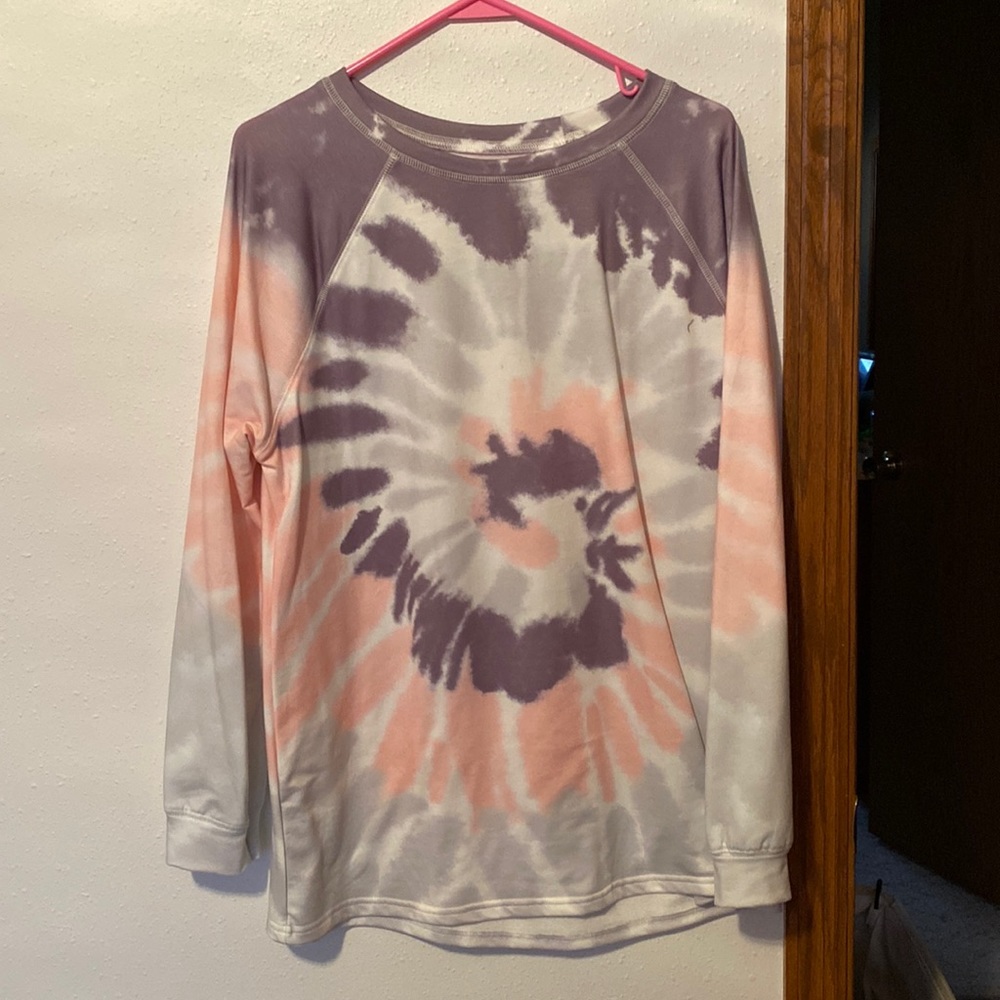 Tie dye long sleeve